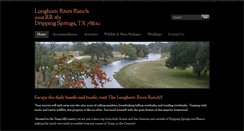 Desktop Screenshot of longhornriverranch.com